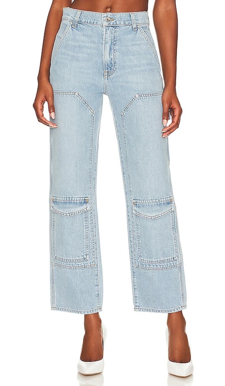 Grlfrnd Relaxed East Cut Milla Utility Slouch Denim Jeans Size 26